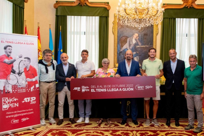 Presentación oficial del Gijón Open 2022