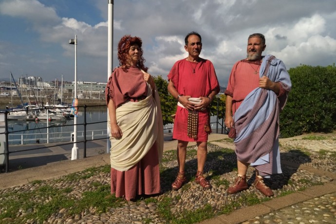Recreación Histórica Romana para celebrar el Día de la Ruta Vía de la Plata