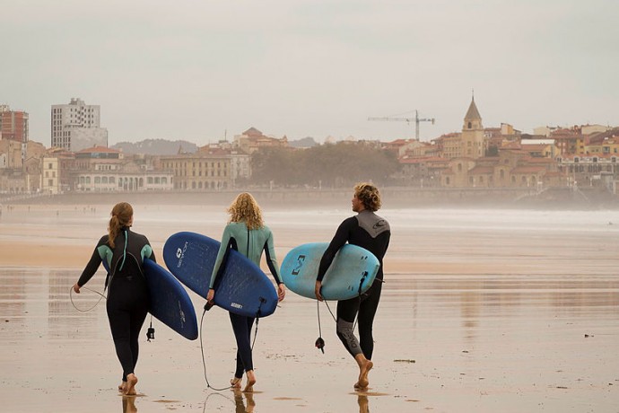 Gijón/Xixón se posiciona como destino de referencia de surf