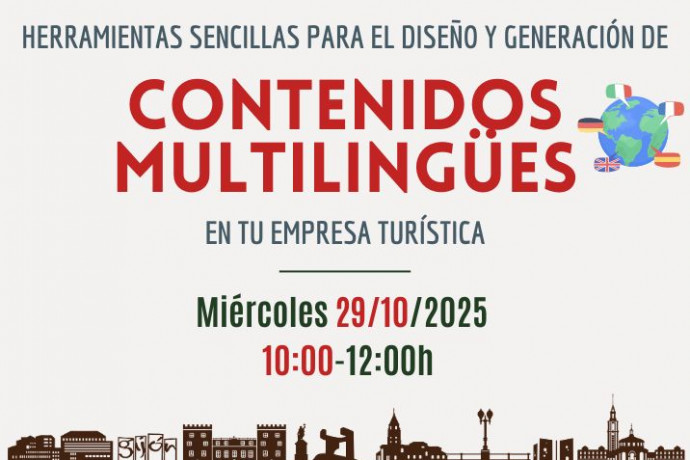 Herramientas sencillas para el diseño y generación de contenidos multilingües en tu empresa turística