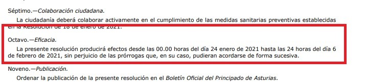Ejemplo de eficacia