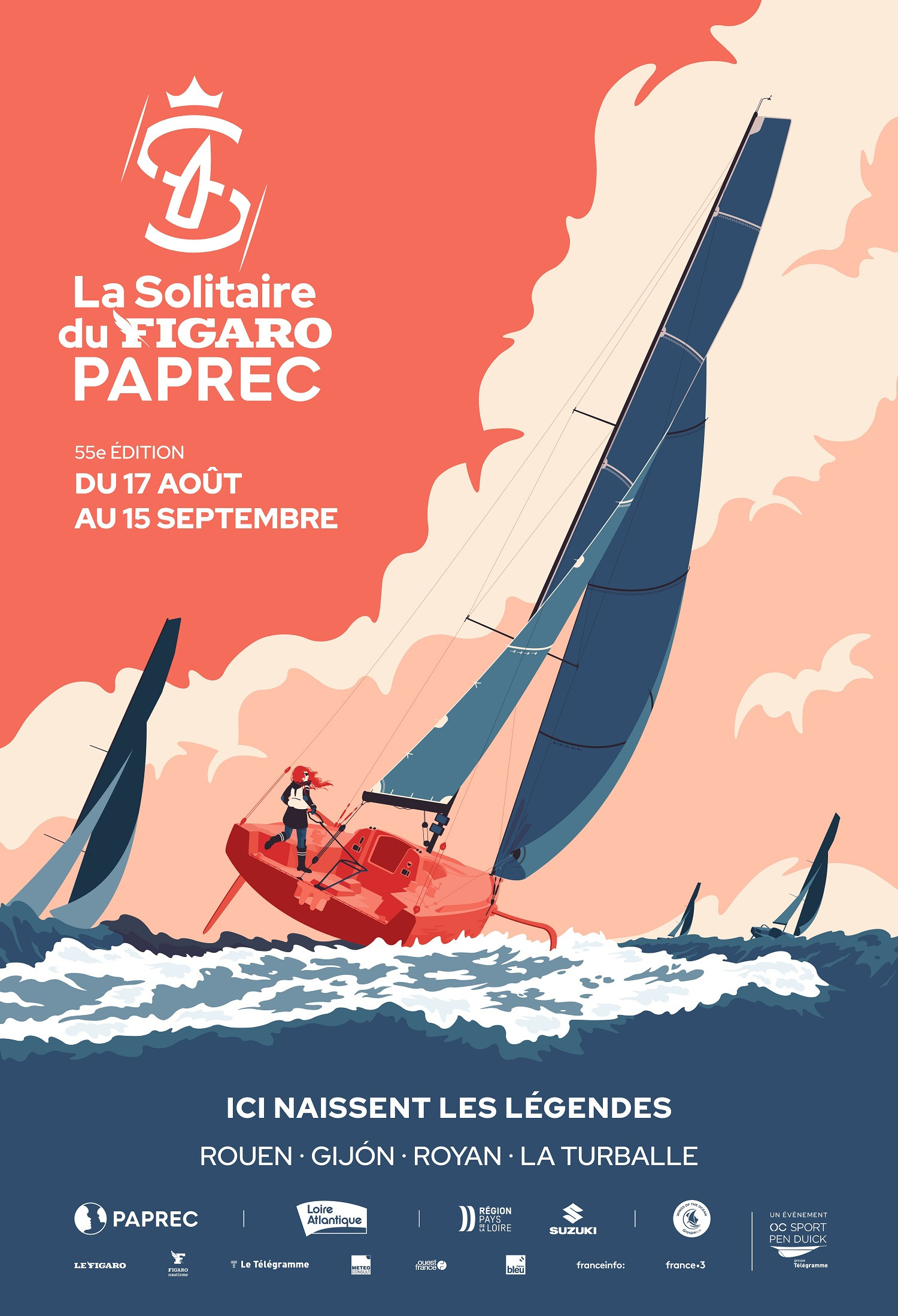 Cartel La Solitaire du Figaro