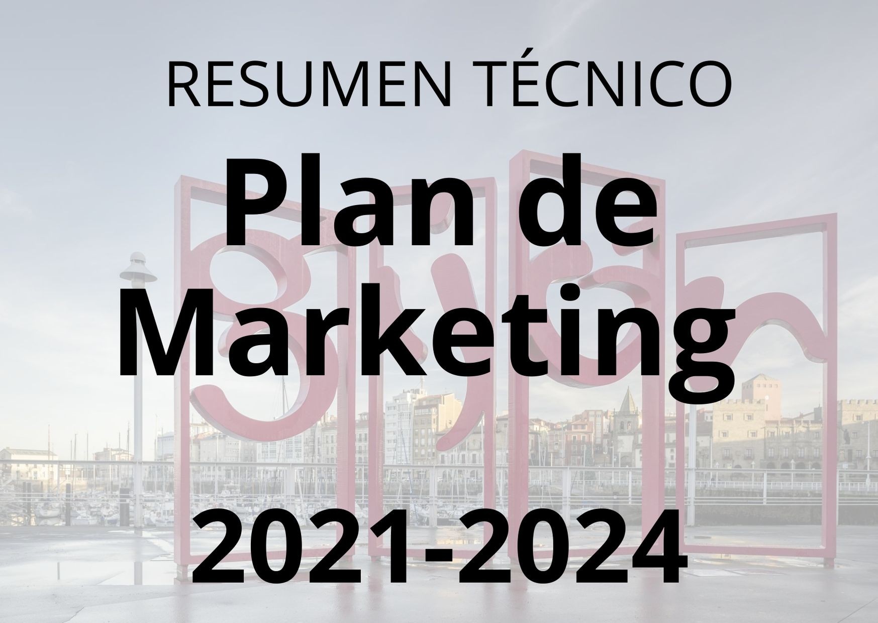 Acceso al resumen del Plan de Marketing de Gijón